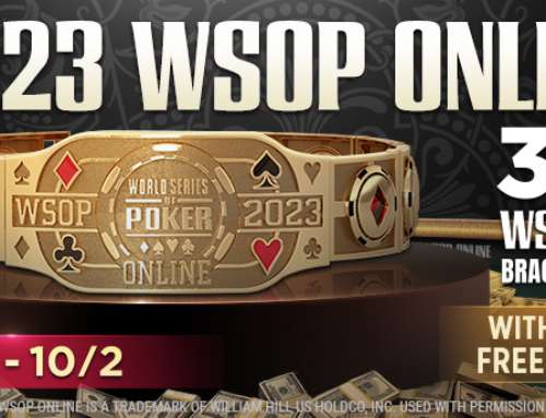 WSOP Online fra 20. august til 2. oktober 2023, presentert av GGPoker
